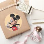 Mickey Mouse Clubhouse Pointing Classic Round Sticker