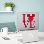 Mickey Mouse LOVE Valentines Day Sticker