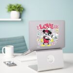 Mickey Mouse Minnie Mouse I Love Us Sticker