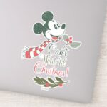 Mickey Mouse Cant Wait Til Christmas Sticker