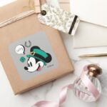 Mickey Mouse Lucky You Square Sticker