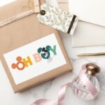 Mickey Mouse Oh Boy Rectangular Sticker