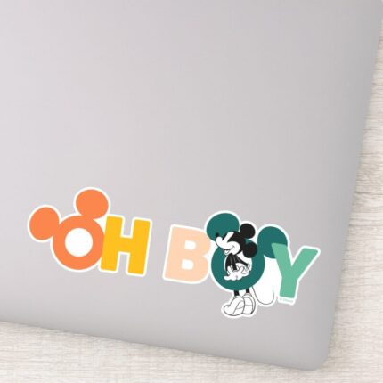 Mickey Mouse Oh Boy Sticker