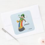 Mickey Mouse St. Patricks Day Pot Of Gold Square Sticker