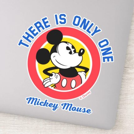 Mickey Mouse There Is Only One Sticker