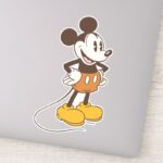 Mickey Mouse Vintage Mickey Sticker