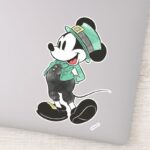 Mickey Mouse Watercolor St. Patricks Day Sticker