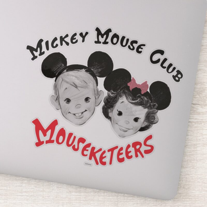 Mickey Mouseketeers Disney Family Vacation Sticker