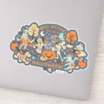 Mickey Friends Halloween Best Witches Sticker