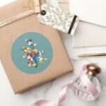 Mickey Friends Classic Group Classic Round Sticker