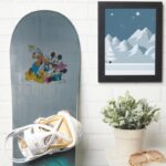 Mickey Friends Leaning Sticker