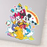 Mickey Friends Summer Mode Fun Sticker