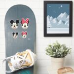 Mickey Minnie Family Of 4 Sticker