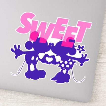 Mickey Minnie Mouse Sweet Valentines Day Sticker