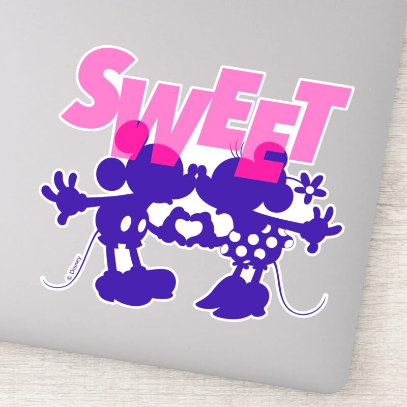 Mickey Minnie Mouse Sweet Valentines Day Sticker