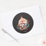 Mickey Minnie Endless Joy Classic Round Sticker