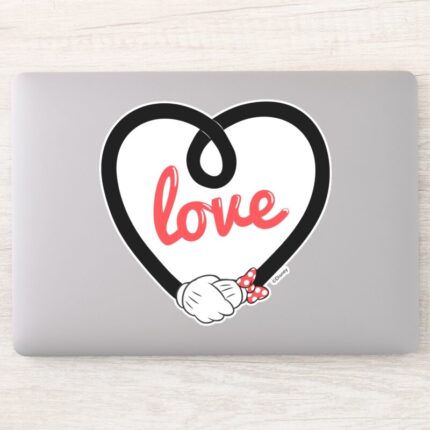 Mickey Minnie Heart Love Sticker