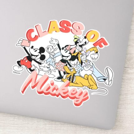 Mickey And Friends Class Of Mickey Sticker