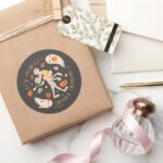 Mickeys Mummy Magic Spooky Season Fun Classic Round Sticker