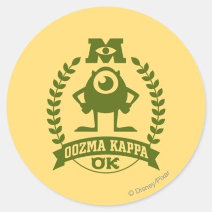 Mike OOZMA KAPPA Classic Round Sticker