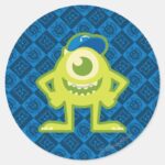 Mike 1 Classic Round Sticker