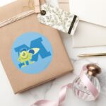 Mike M Logo Classic Round Sticker