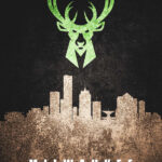 Milwaukee City Skyline Poster