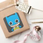 Mini Batman Square Sticker