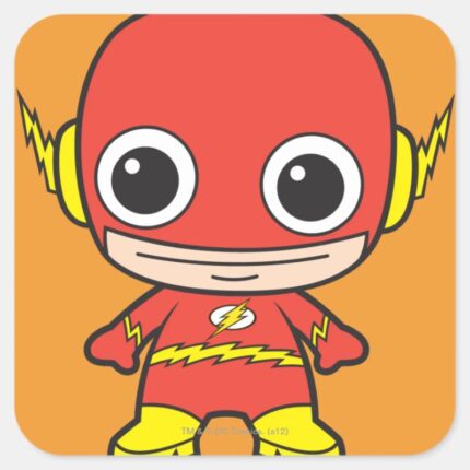 Mini Flash Square Sticker
