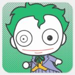 Mini Joker Square Sticker