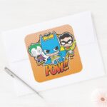 Mini Pow Square Sticker