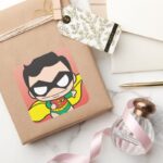 Mini Robin Square Sticker