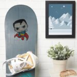 Mini Superman Flying Sticker