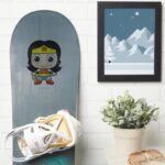 Mini Wonder Woman Sticker