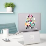 Minnie Mouse Flowers For Mom Sticker