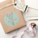 Minnie Mouse Dream Catcher Follow Your Dreams Classic Round Sticker