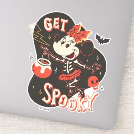 Minnie Mouse Get Spooky Sticker