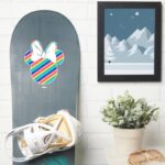 Minnie Mouse Rainbow Icon Sticker