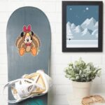 Minnie Mouse Thanksgiving Turkey Sticker