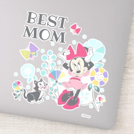 Minnie Mouse Figaro Happy Mothers Day Sticker