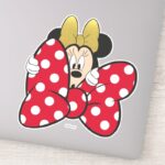 Minnie Mouse Bow Tie Sticker