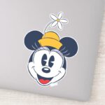 Minnie Mouse Fun Flower Hat Sticker