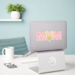 Minnie Mouse Gold Pink Mom Sticker