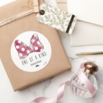 Minnie Mouse One Of A Kind Classic Round Sticker