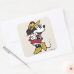 Minnie Mouse Outdoor Minnie Square Sticker