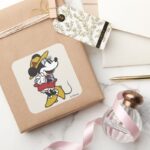 Minnie Mouse Outdoor Minnie Square Sticker