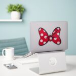 Minnie Mouse Red Polka Dot Bow Sticker