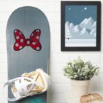 Minnie Mouse Red Polka Dot Bow Sticker