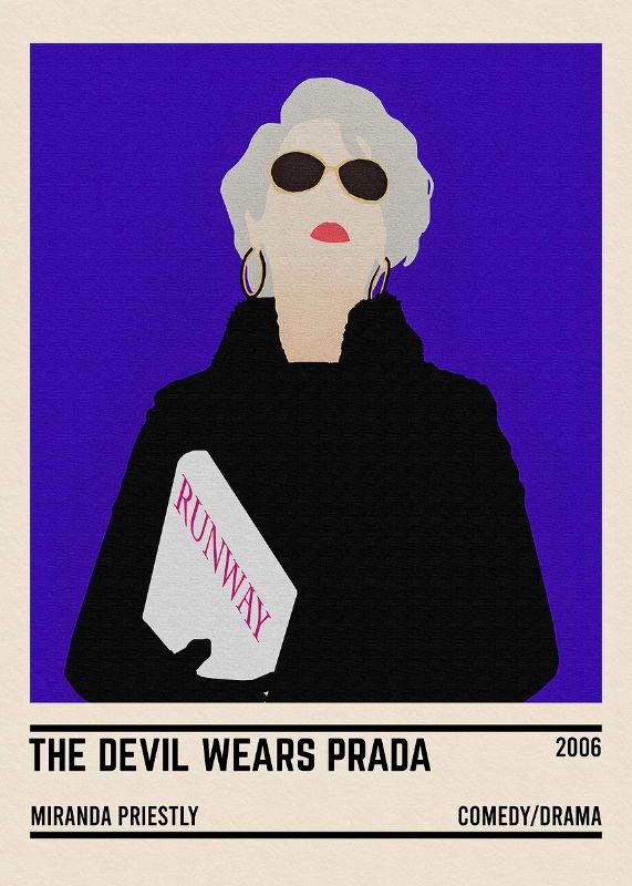 Miranda Priestly Minimal Poster