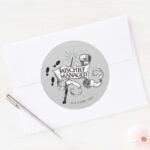 Mischief Managed Classic Round Sticker